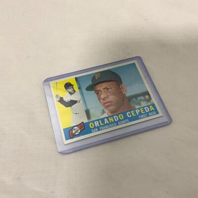 -15- CEPEDA | 1960 TOPPS Card #450 | Giants | Excellent
