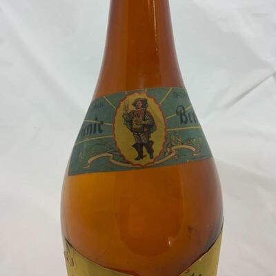 -23- VINTAGE | Old Style Picnic Beer | Amber Bottle