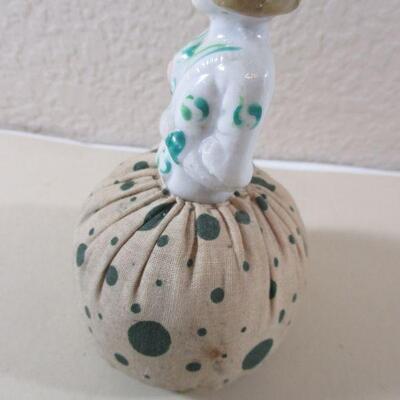 Antique Pillow Doll 5" with pillow 