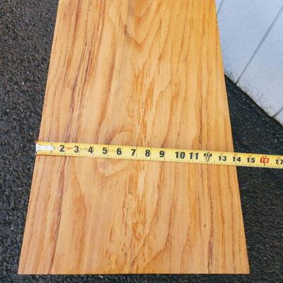 Lot #12  Solid Wood Shelf