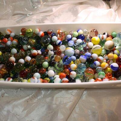 Mixed vintage lot marbles 