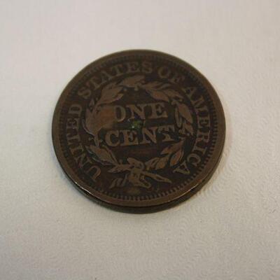 1848 Large One Cent 