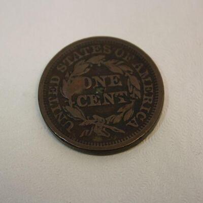1848 Large One Cent 