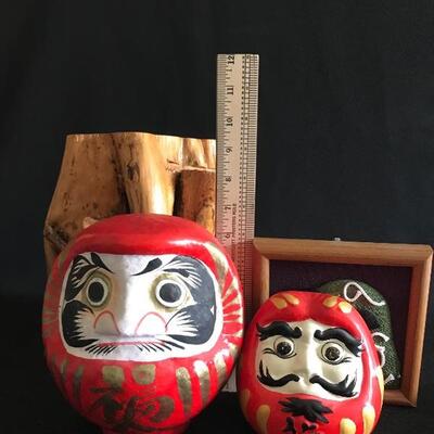 Lot 81U:  Daruma Dolls