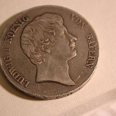 1837 Bavarian Thaler Bayern 