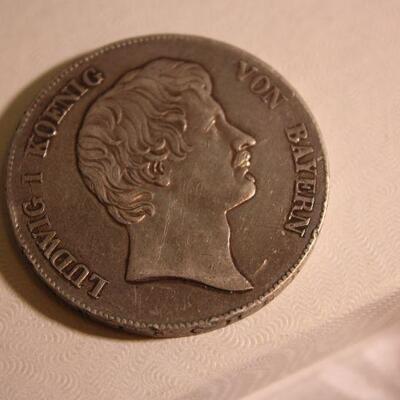 1837 Bavarian Thaler Bayern 