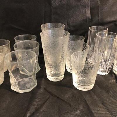 Collection of Glasses and Barware