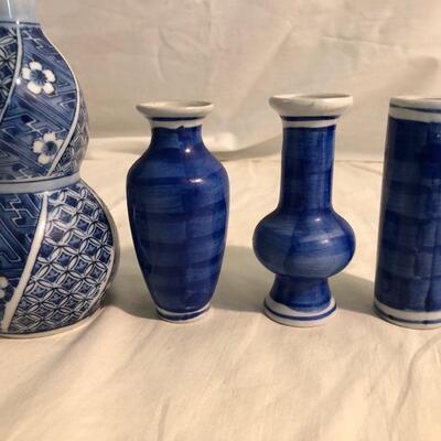 Set of bud vases