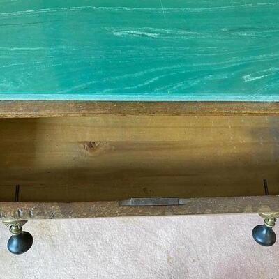 Vintage Green Marble Top Dressers