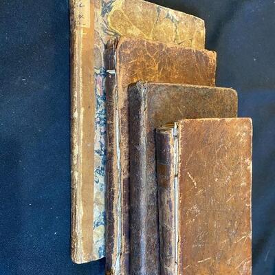 Lot 128: Antique Books Including Last of the Mohicans (1700's, 1800's, 1900's))