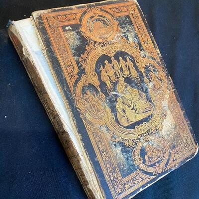 Lot 128: Antique Books Including Last of the Mohicans (1700's, 1800's, 1900's))