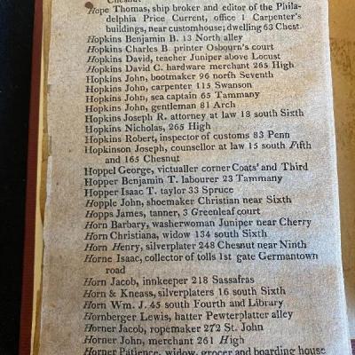 Lot 129: Antique Philadelphia Books