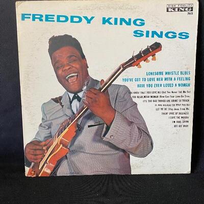 Lot 134: BB King and Freddy King Albums
