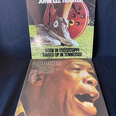 Lot 136: Vintage John Lee Hooker Albums