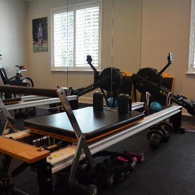 Pilates Machine and Accessories
