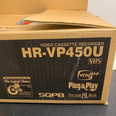 JVC  Video Cassette Recorder HR-vp450U - New In Box 