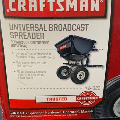 Craftsman Universal Broadcast Spreader - New In Box 