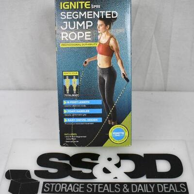 ignite by spri segmented jump rope