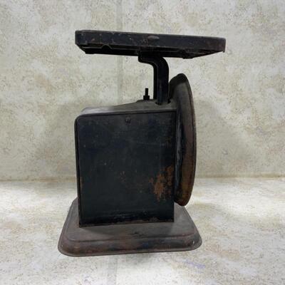 -28- ANTIQUE | 60 Pound American Cutlery Scale | Rustic Chic!