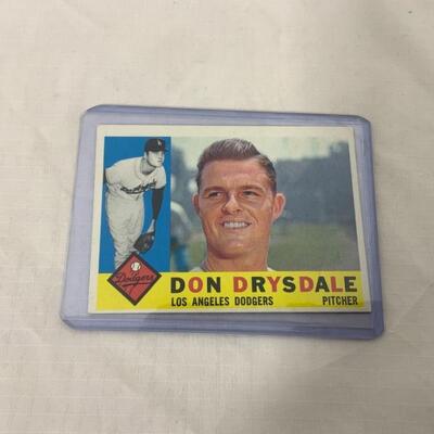 -35- DRYSDALE | 1960 TOPPS Card #475 | LA Dodgers