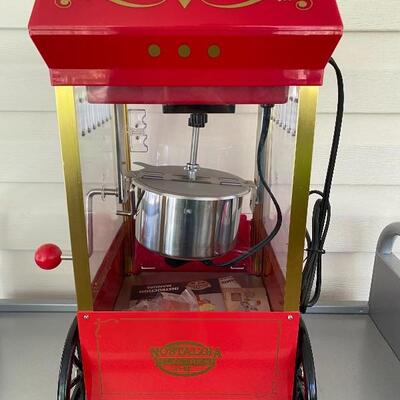 Mini Popcorn Machine Replica