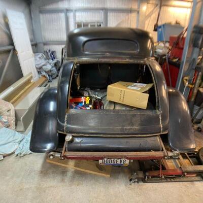  black 34 Ford kit car Coupe