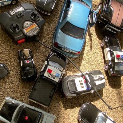 Toy Police Car Lot 