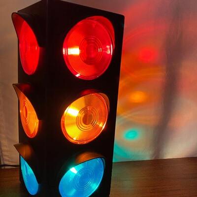 Traffic Light Style Lamp