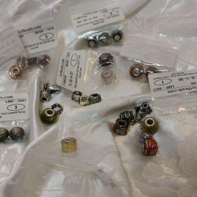 Quality beads! Strands, loose, Lapis, Malichite, Agate, Sterling, Carnelian, Artwork, Glass, Wedding Cake