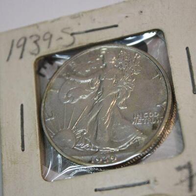 1939 S Liberty Half coin