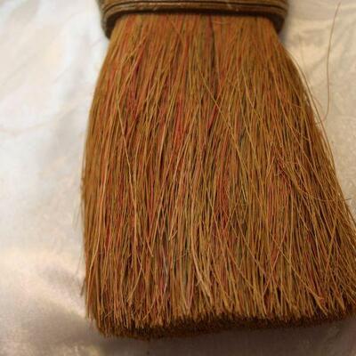 Creepy Dickens style figural crumb whisk broom