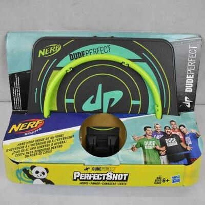 NERF Dude Perfect PerfectShot Hoops. Missing Basketball