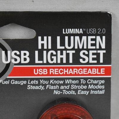 Bell Lumina 2.0 USB Rechargeable Bike LED Light Set. Tail Light Only