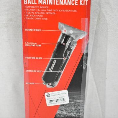 Franklin Sports Ball Maintenance Kit. Open Package, Missing Needles