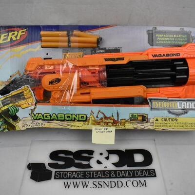 NERF Doomlands Vagabond Toy Blaster. Doesn't Shoot. Includes 6 darts