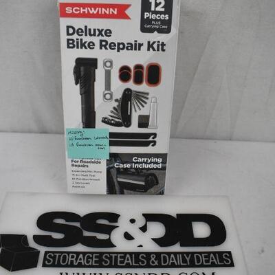 Schwinn Bike Seat Pack with Repair Tools - Black. Missing wrench & mini-tool