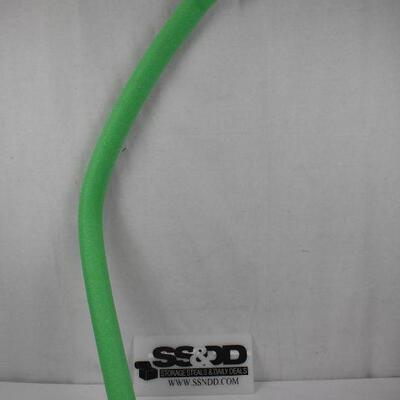 Green Pool Noodle 4 feet by 2 inches