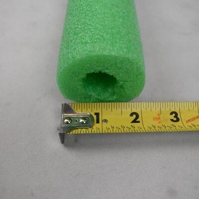 Green Pool Noodle 4 feet by 2 inches