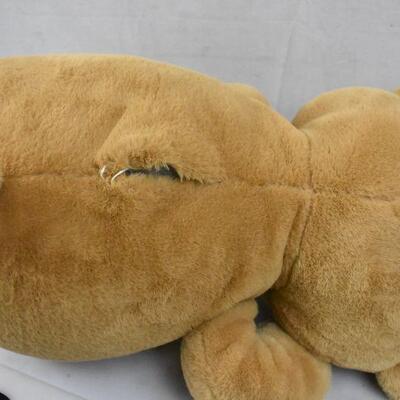 Animal Adventure XL Bear Stuffed Animal Toy. Needs Repair on Back Seam