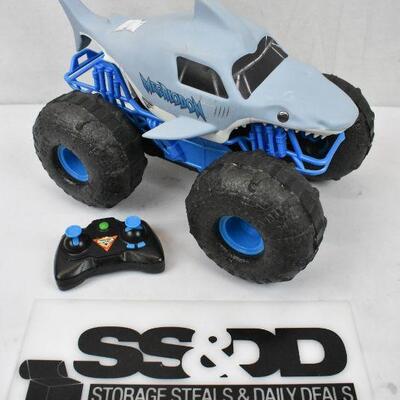 Megalodon R/C Monster Jam, with remote. Used