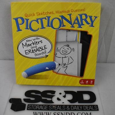 Pictionary Board Game. Used, complete, great condition
