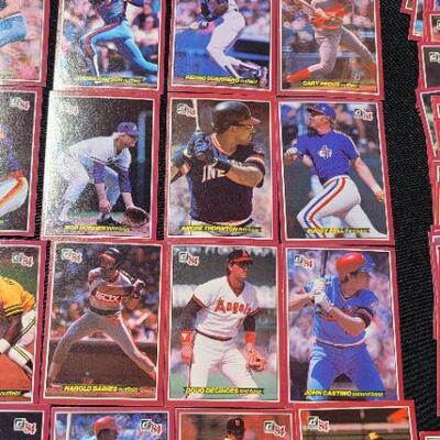 Lot 64: 1984 Action All Stars Oversized Baseball Cards