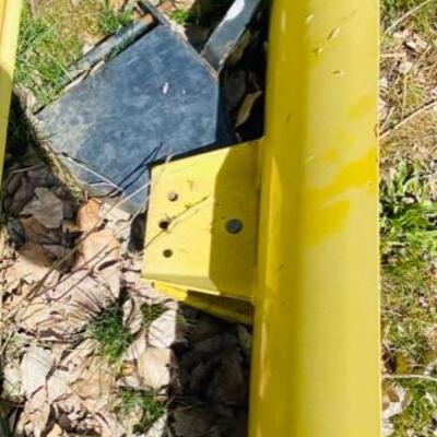 John Deere Implements: 30" Mech Tiller & 42" Lawnmower Blade
