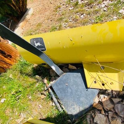 John Deere Implements: 30" Mech Tiller & 42" Lawnmower Blade