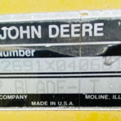 John Deere Implements: 30" Mech Tiller & 42" Lawnmower Blade