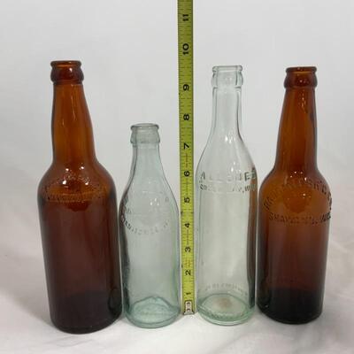 -52- VINTAGE | Glass Bottles | Manitowoc | Shawano | Allouez | Wisconsin