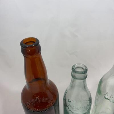-52- VINTAGE | Glass Bottles | Manitowoc | Shawano | Allouez | Wisconsin