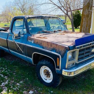 1979 Chevy Cheyenne 20 Camper Special