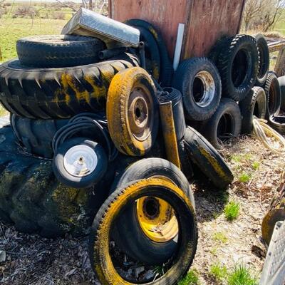 Lot of Tires, Tractor Tires & Others