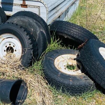 Lot of Tires, Tractor Tires & Others